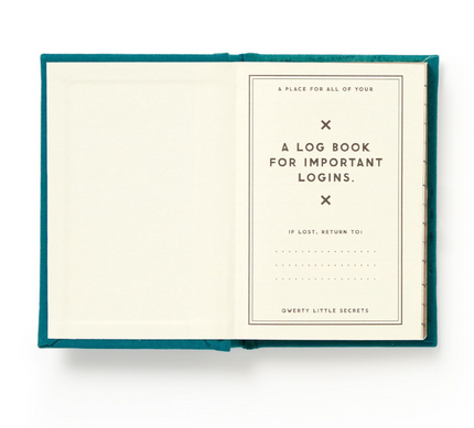 DefinitelyNotMyPasswordsTinyDiary2MarleyGifting